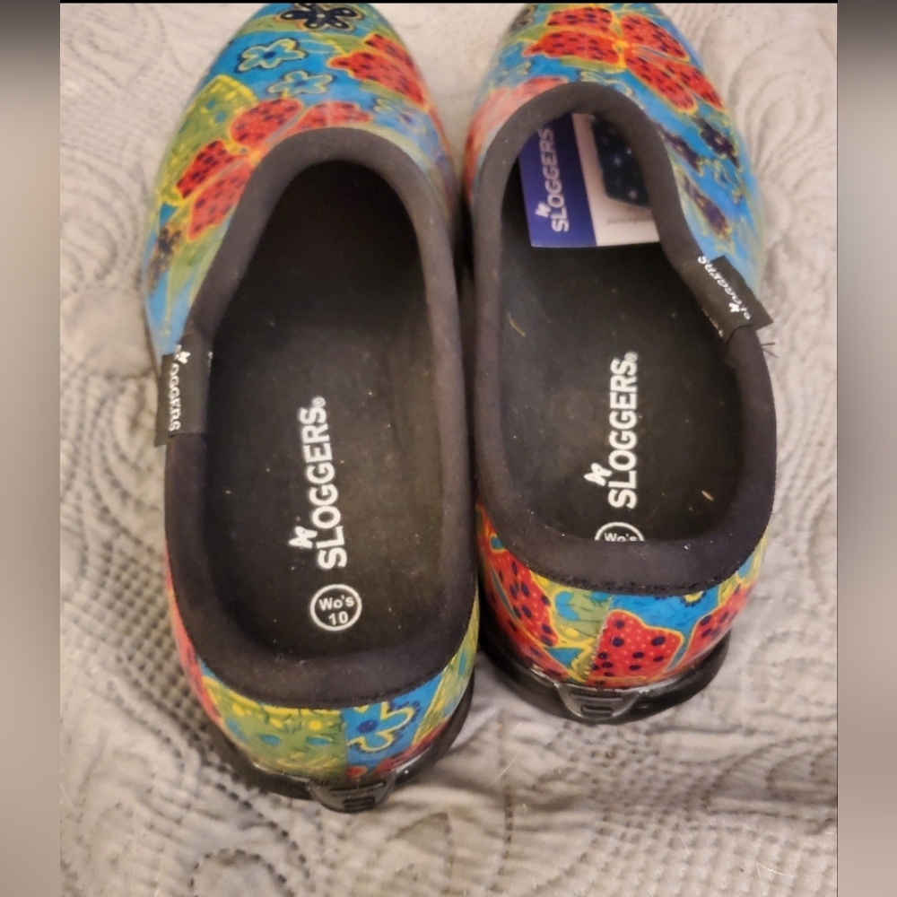 Sloggers Colorful Garden Shoes Size 10 Womens
